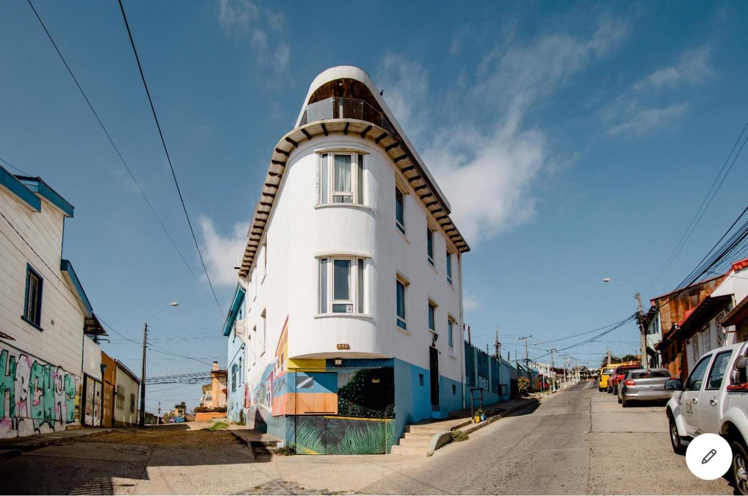 Hostal Lala Portena Vista Al Mar, Bano Privado Y Desayuno Valparaíso Eksteriør billede